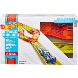 Доповнення до ігрового набору Hot Wheels Набір елементів для побудови трека в ас. (7) (GLC87)