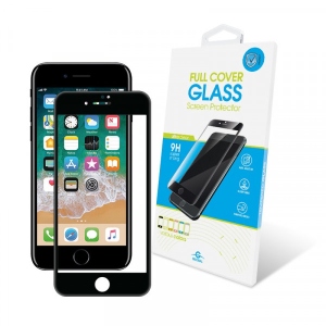 Захисне скло для смартфону Global Apple iPhone 8 Plus/7 Plus Full Glue Black (1283126497704)