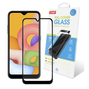 Захисне скло для смартфону Global Full Glue для Samsung A01 (A015) Black