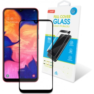 Захисне скло для смартфону Global Full Glue для Samsung A10 (чорний)