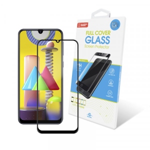 Захисне скло для смартфону Global Samsung Galaxy M31 SM-M315 Full Glue Black (1283126497438)