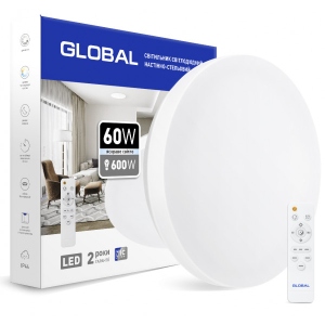 Світлодіодний світильник Global 1-GFN-60TW-01-C 60W круг