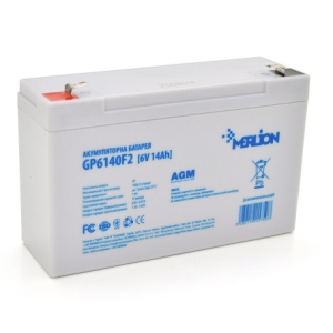Акумулятор для ДБЖ Merlion AGM 6 V 14Ah (GP6140F2)