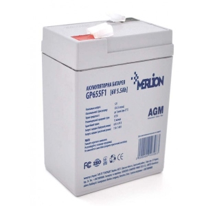 Акумулятор для ДБЖ Merlion 6V 5.5AH (GP655F1/10398) AGM