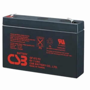Акумулятор для ДБЖ CSB 6V 7.2A (GP672/10)