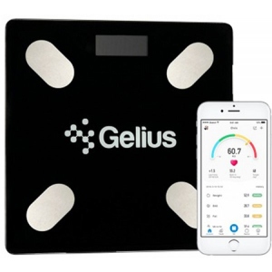 купити Ваги підлогові Gelius GP-BS001 Black (77651)