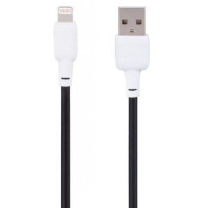 Кабель синхронізації даних Gelius Full Silicon GP-UCN001L Lightning Black/White 1.2m (92318)