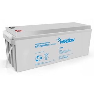 Акумулятор для ДБЖ Merlion 12V 200AH AGM (GP122000M8)