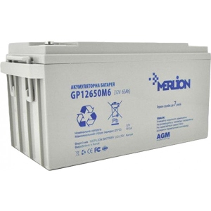Акумулятор для ДБЖ Merlion RDC12-65, 12V-65Ah (GP12650M6)