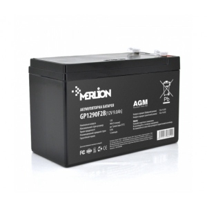 Акумулятор для ДБЖ Merlion 12V 9 Ah (GP1290F2B)