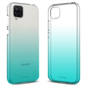 Чохол для смартфону MakeFuture Gradient Clear TPU Samsung A12 Azure (MCG-SA12AZ)