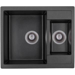 Мийка кухонна GRANADO Samora Black Shine