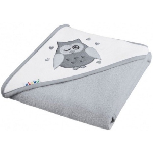 Рушник махровий дитяче Akuku Gray (A1238) Київ