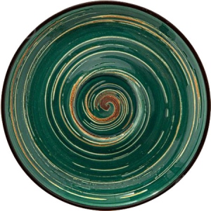 Блюдце Wilmax Spiral Green 12 см (WL-669534 / B)