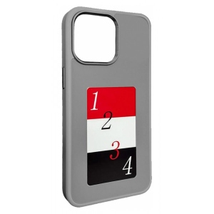 Чохол для смартфону Armorstandart Ink Screen for Apple iPhone 15 Pro Grey (ARM74564)