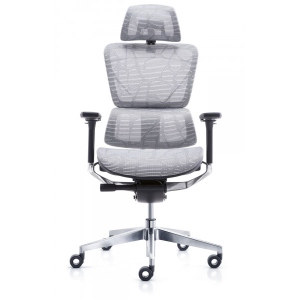 Крісло офісне AMF Crystal Alum, Grey mesh