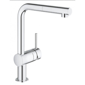 Кухонний змішувач Grohe Vento Ohm L Pull Хром (30436000)
