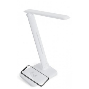 Настільна лампа Maxus DL 13W 4100K WH Wireless charger (1-MDL-13W-WHQi)