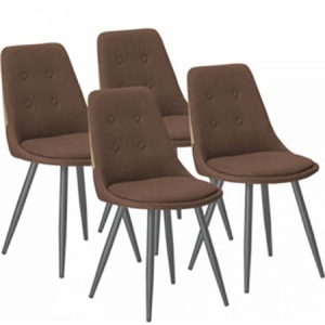 Стілець кухоний GT K-8764 Fabric Brown 4 шт.