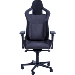 Крісло для геймерів GT Racer X-8005 Dark Gray/Black Suede