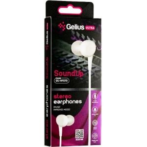Навушники вкладиші дротові Gelius Ultra SoundUp GU-070 White