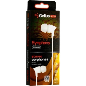 Навушники вкладиші дротові Gelius Ultra Symphony GU-080 White