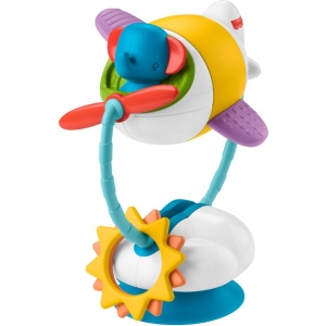Брязкальце Fisher-Price На присоску "Літак" (GWW53)