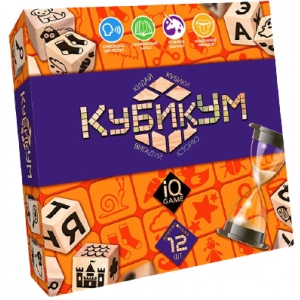 Настільна гра розвиваюча (8+) Danko-Toys "КубікУм", укр (G-KU-01U)