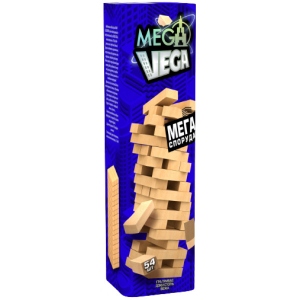 Настільна гра розважальна (5-7 років) Danko-Toys Дженга Mega Vega (G-MV-01U)