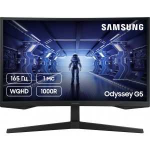 Уцінка - Монітор ігровий Samsung Odyssey G5 (LS27CG550EIXCI)