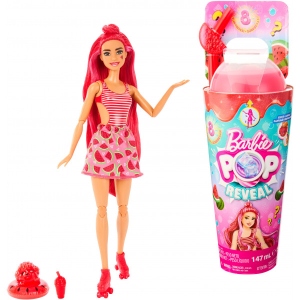 Лялька Barbie "Pop Reveal" серії "Соковиті фрукти" – кавуновий смузі (HNW43)