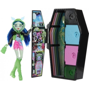Колекційна лялька набір Monster High "Жахо-секрети Гулії" серії "Неонові та бомбезні"  (HNF81)