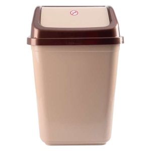Кошик для сміття VIOLET HOUSE 0099 Brown-Cappuchino з/кр.20 л