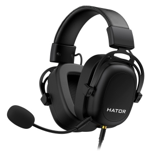 Гарнітура дротова ігрова Hator Hypergang 7.1 USB Black (HTA-840)
