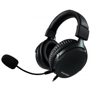 Гарнітура дротова ігрова Hator Hyperpunk Gunmetal/Black (HTA-821)