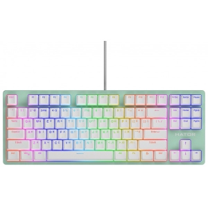 Клавіатура дротова ігрова Hator Rockfall 2 Mecha TKL Orange USB Mint (HTK-723)