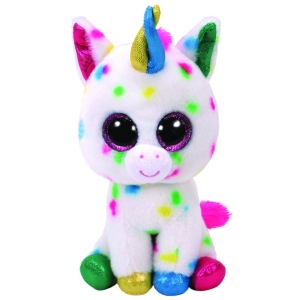 М'яка іграшка глазастик TY Beanie Boo's Єдіноріг "Harmonie" 25 см (37266)