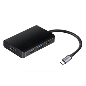 Хаб USB UGREEN USB3.1 Type-C HDMI/USB 3.0x2/PD 60W 5-in-1 (DSC-501)