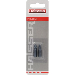 Біта для викрутки Haisser PH2x25 mm 2 шт. (2715502) в Україні