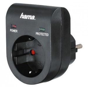 Мережевий фільтр Hama 00108878 Black