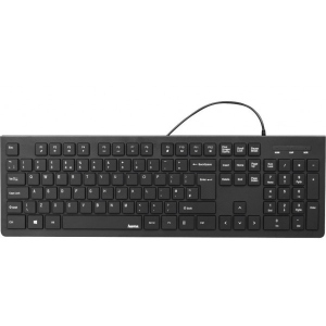 Клавіатура дротова Hama KC-200 105key (89182681)