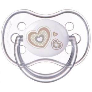 Кругла пустушка Canpol babies Newborn baby силіконова 0-6 міс., 1 шт. (22/562)