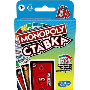 Настільна гра карткова (8+) Hasbro Монополия: Ставка на победу (F1699)