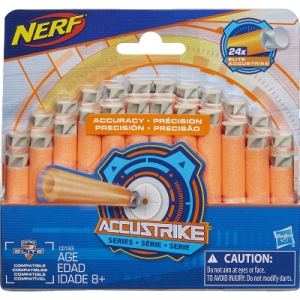 Патрони для бластерів Hasbro Nerf Аккустрайк 24 шт. (C0163)