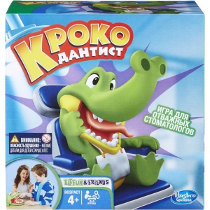 Настільна гра розважальна (3-4 роки) Hasbro Крокодильчик Дантист (B0408)