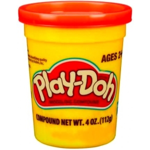 Матеріали Hasbro Play-Doh пластилін в баночці 112 м помаранчевий (B6756_B7413)