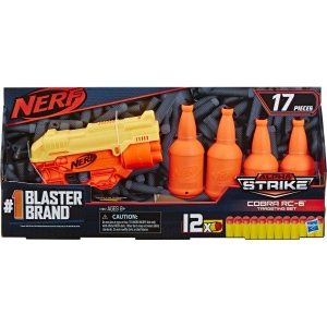 Бластер багатозарядний Hasbro Nerf Альфа Страйк Кобра TGT SET (E7857)