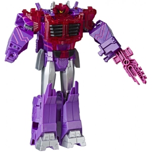 Машинка-трансформер Hasbro TRANSFORMERS Кібервселенная: атакерів (E7113 TRANSFORMERS CYBERVERSE ULTIMATE SHOCKWAVE)