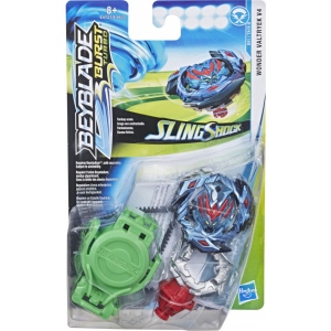 Дзига Hasbro і пусковий пристрій Beyblade Sling Shogk Wonder Valtryek V4 (E4603_E4727)