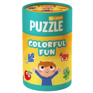 Пазли картонні (до 2 років) Mon Puzzle игра "Цветные развлечения" (200105)